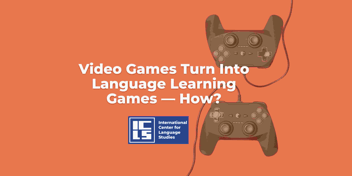 Video games designed for language learning