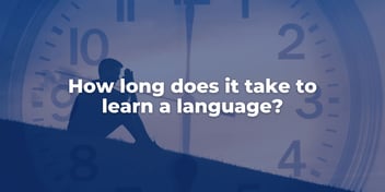 The process of learning a new language