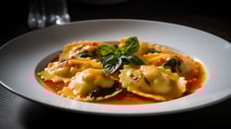 Ravioli di Ricotta e Spinaci