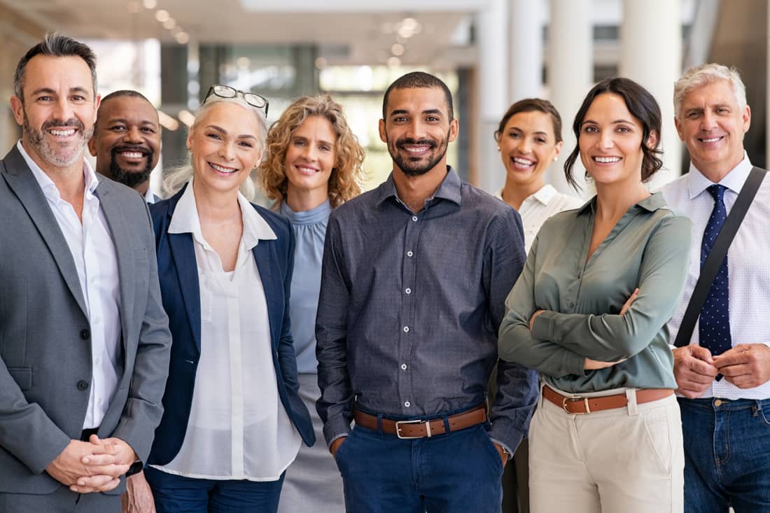 Corporate team