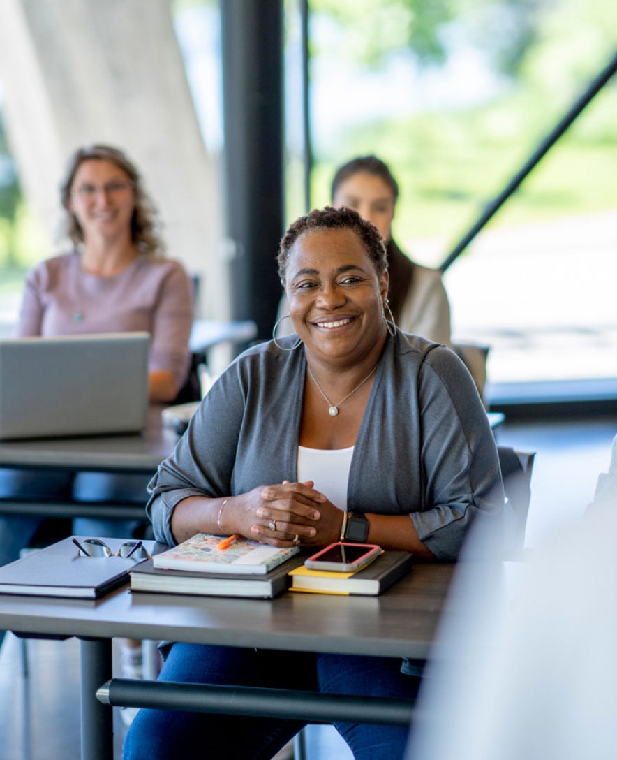 woman-smiling-in-classroom