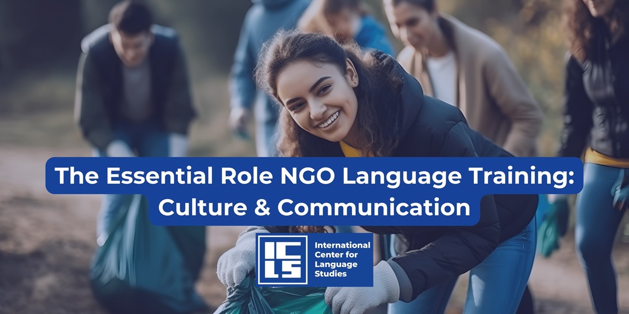 Community event promoting language learning and cultural exchange