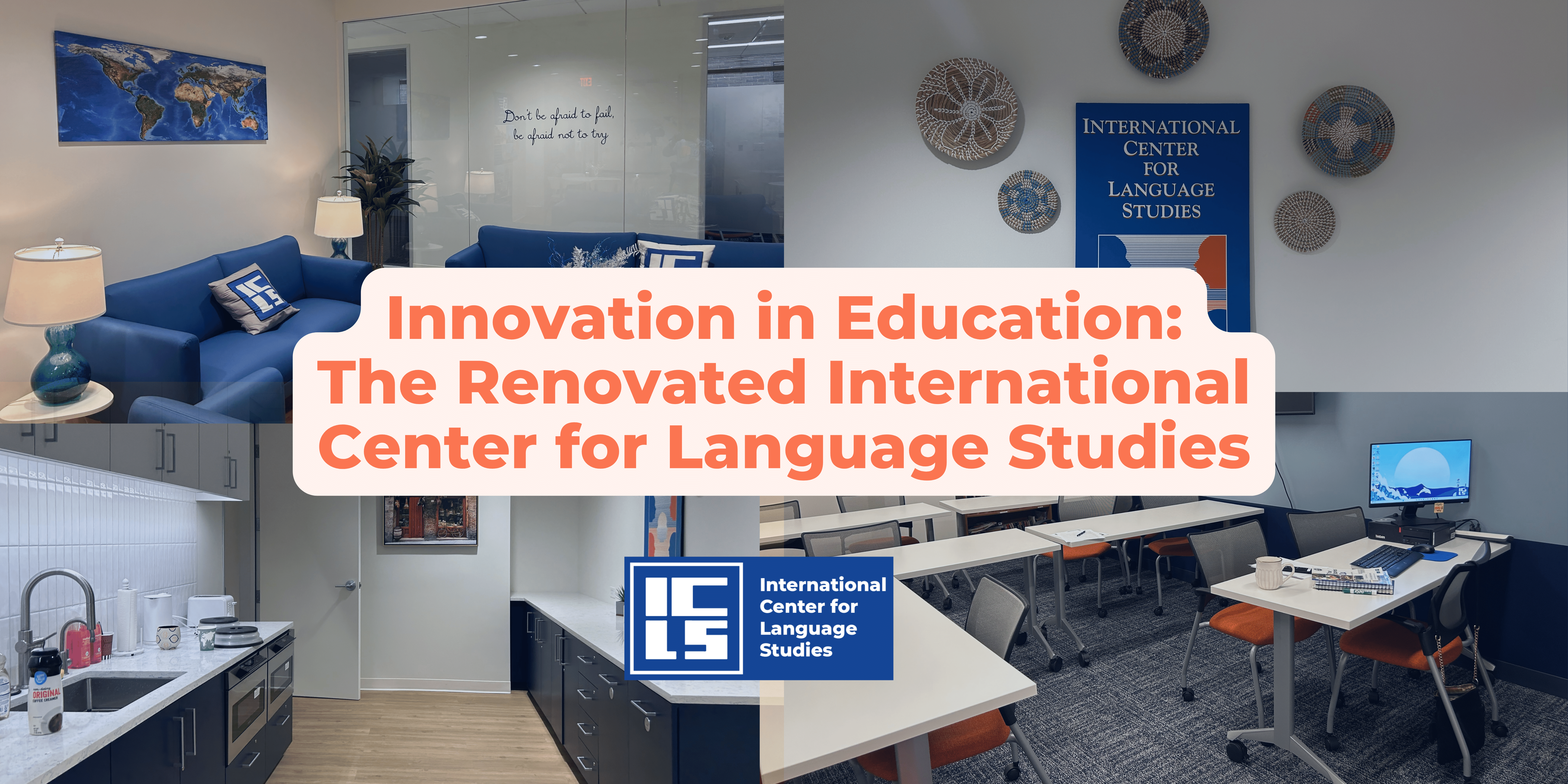 Facilities at the International Center for Language Studies. Innovative educational tools used at ICLS